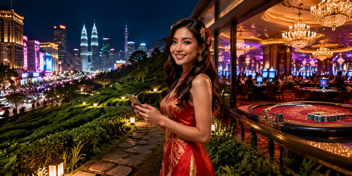 Pengguna Malaysia log masuk ke platform zc33s melalui telefon pintar